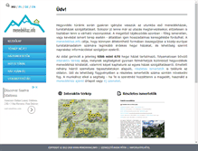 Tablet Screenshot of menedekhaz.info